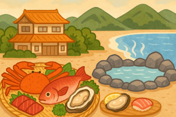 海鮮の美味しい温泉宿 中国地方おすすめ5選|家族で味わう旬の海の幸と癒しの湯